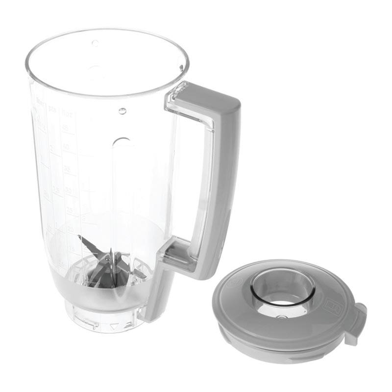 Bosch Mixeraufsatz 00703198, Mixbecher mit Deckel und Messer, 39,30