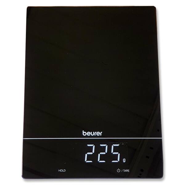 Beurer Küchenwaage KS 34XL, schwarz, 15kg Tragkraft