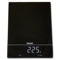 Beurer Küchenwaage KS 34XL, schwarz, 15kg Tragkraft