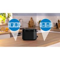 Bosch TAT2M123, Kompakt Toaster, Schwarz