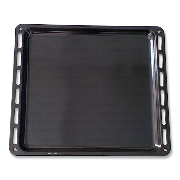 Backblech Vestel 44,4 x 38,2 x 2,2cm schwarz emailliert für Gorenje