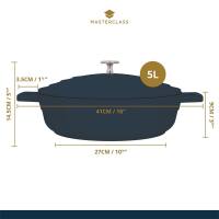 MasterClass Flache Auflaufform MCMSCRD32 aus...