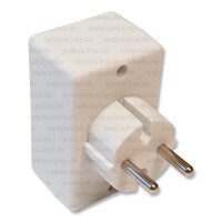 HEITECH Euro Zwischenstecker 3fach