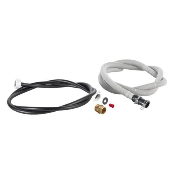 Bosch SGZ1010 AquaStop-Verlängerung / Schlauchverlängerung Zu- und Ablauf für Geschirrspüler mit Messingbuchse
