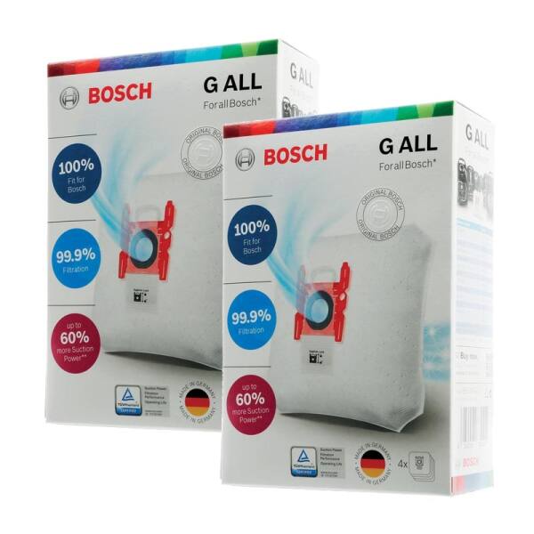 Bosch Staubsaugerbeutel PowerProtect 2 Pack Typ: G ALL, BBZ41FGALL