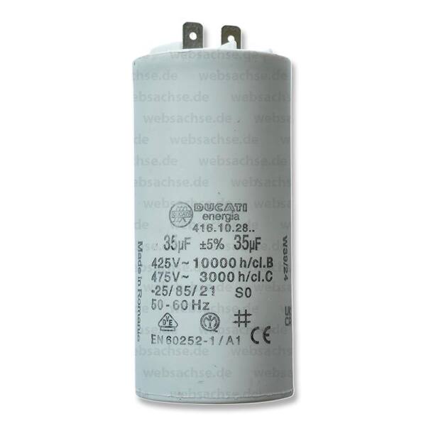 Kärcher 6.661-132.0 Kondensator 35µF 450VAC für Hochdruckreiniger