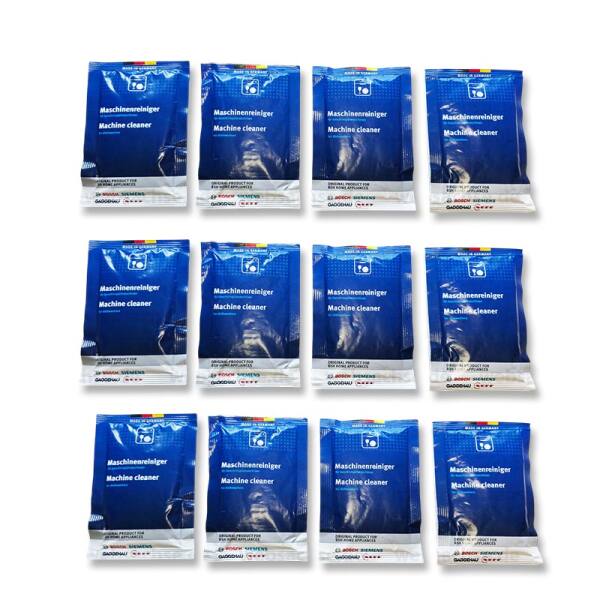 BSH 00312486 Bosch Siemens Maschinenreiniger für Geschirrspülmaschinen, 3er Packung (12 × 45 g)
